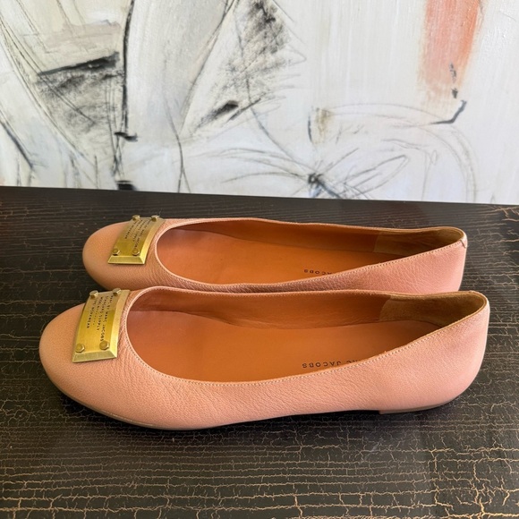 Marc by Marc Jacobs Women's Tan Leather Flats size 40 - Picture 4 of 10
